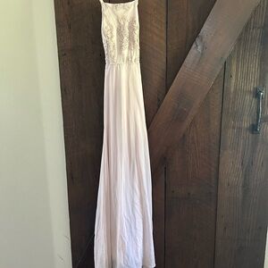 Elegant light pink Gown